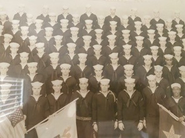 Lee's basic training class photo