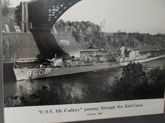 The USS McCaffery